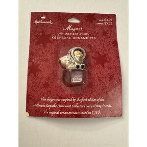 Hallmark Frosty Friends Magnet Merry Christmas Inspired Keepsake MM16